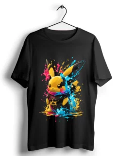 Pikachu Tshirt black