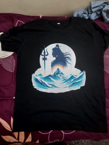 Lord Shiva Mahadev Unisex T-Shirt photo review