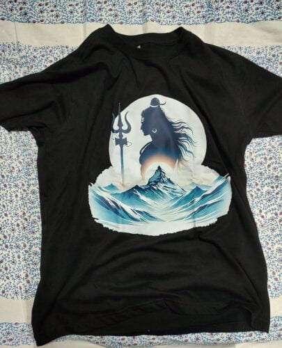 Lord Shiva Mahadev Unisex T-Shirt photo review