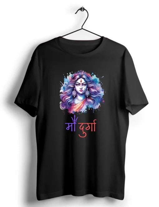 mAA DURGA Wtaercolor Balck