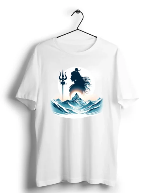 Lord Shiva Tshirt - White