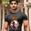 Bodybuilder with jai shree ram tshirt