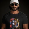 indian-male-model-wearing-a-CHHATRAPATHI SHIVAJI MAHARAJ TSHIRT