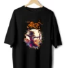 jai shree ram oversized black tshirt