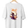 jai shree ram oversized white tshirt