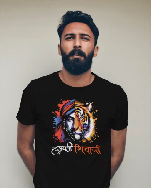 CHHATRAPATHI SHIVAJI MAHARAJ TSHIRT MODEL