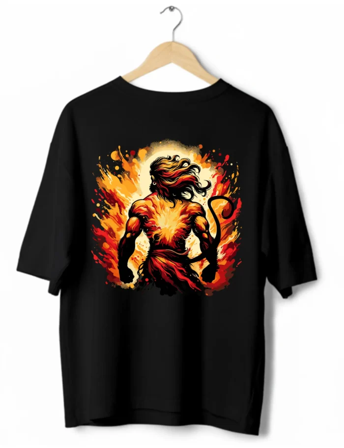 JAI hanuman backdrop print