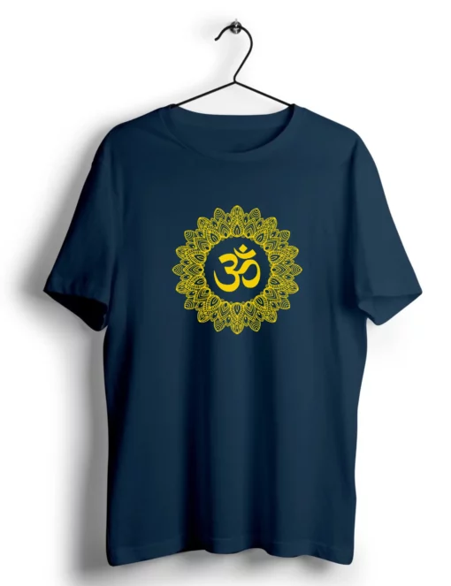 OM navy blue tshirt