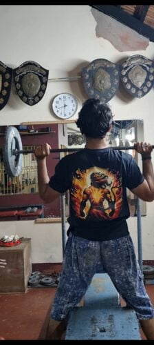 Hanumanji Oversized Tshirt photo review