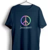 inner peace navy blue tshirt