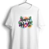 happy holi tshirt for men and women