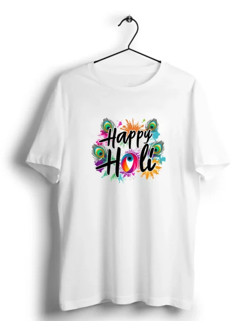 happy holi tshirt for men and women