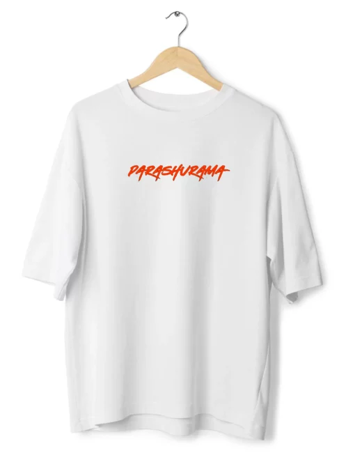 parashurama oversized white tshirt