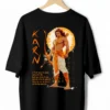 karn black tshirt - back side