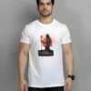 shiva karmayogi white tshirt man