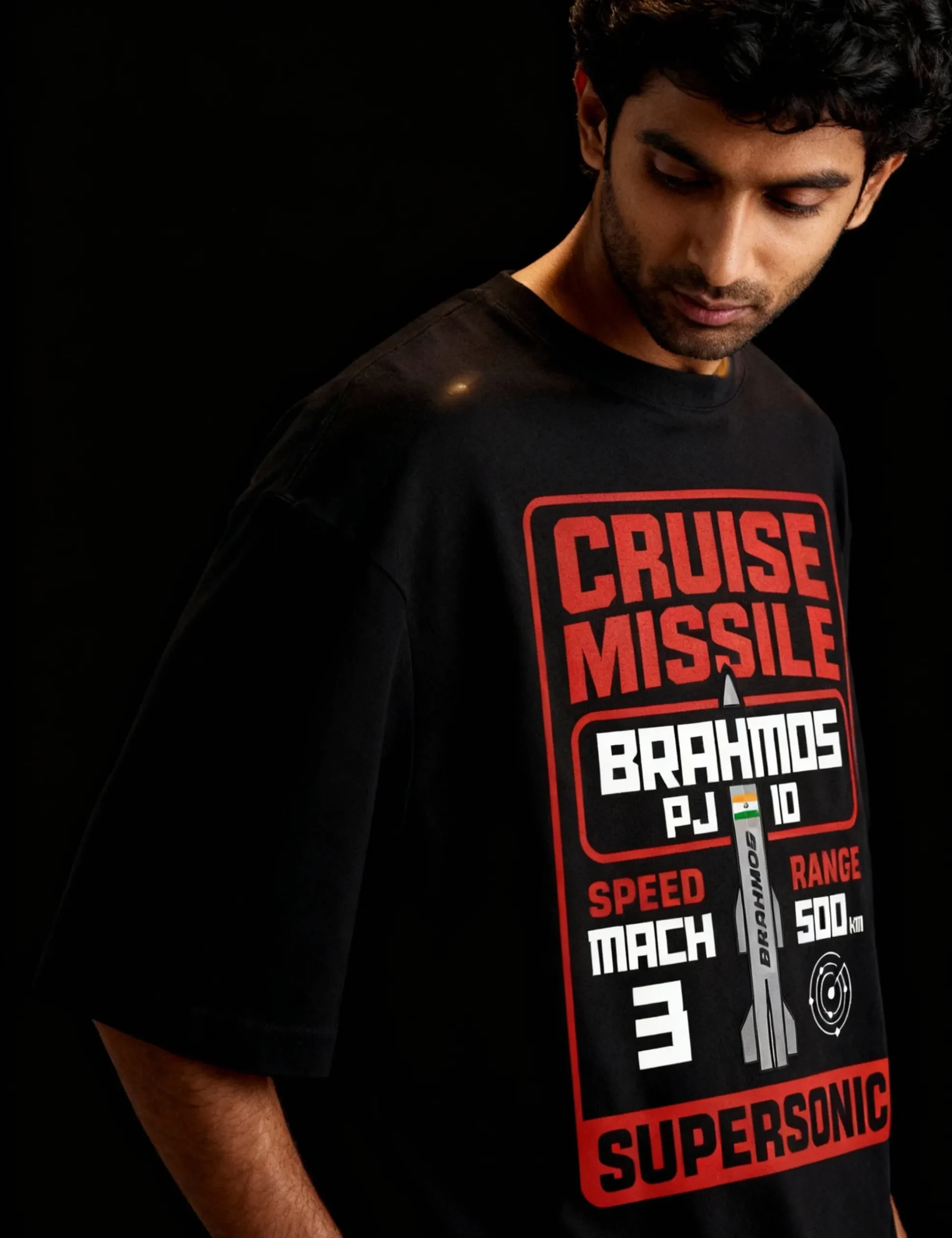 cruise missile black front angle tshirt side cruise missile black front angle tshirt side