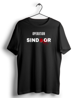 operation sindhoor black tshirt