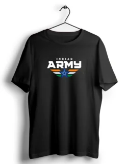 iNDIAN Army black tshirt