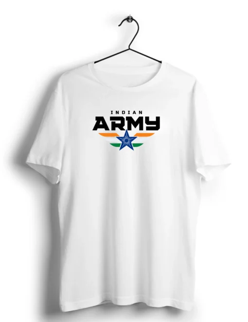 iNDIAN Army white tshirt