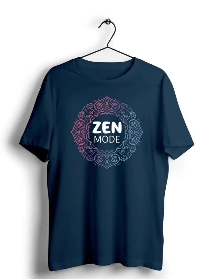 navy-blue-zen-mode-mandala-graphic-t-shirt