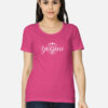 Yogini Moon Energy Pink T Shirt