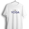 keep calm and do yoga white tshirt