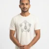 panch tattva yoga white tshirt wore by men