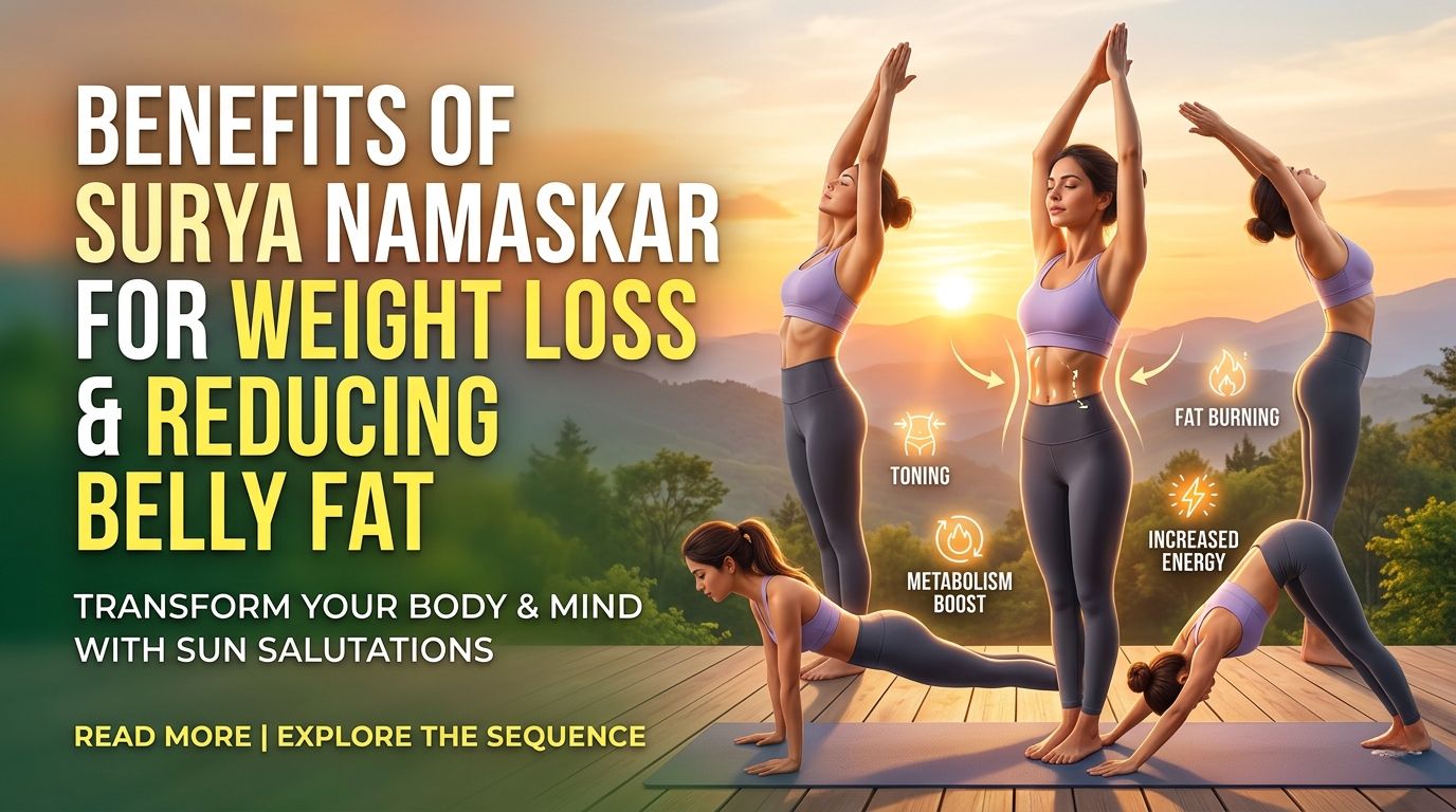 yoga surya namaskara banner
