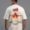 agni front tshirt with model back print