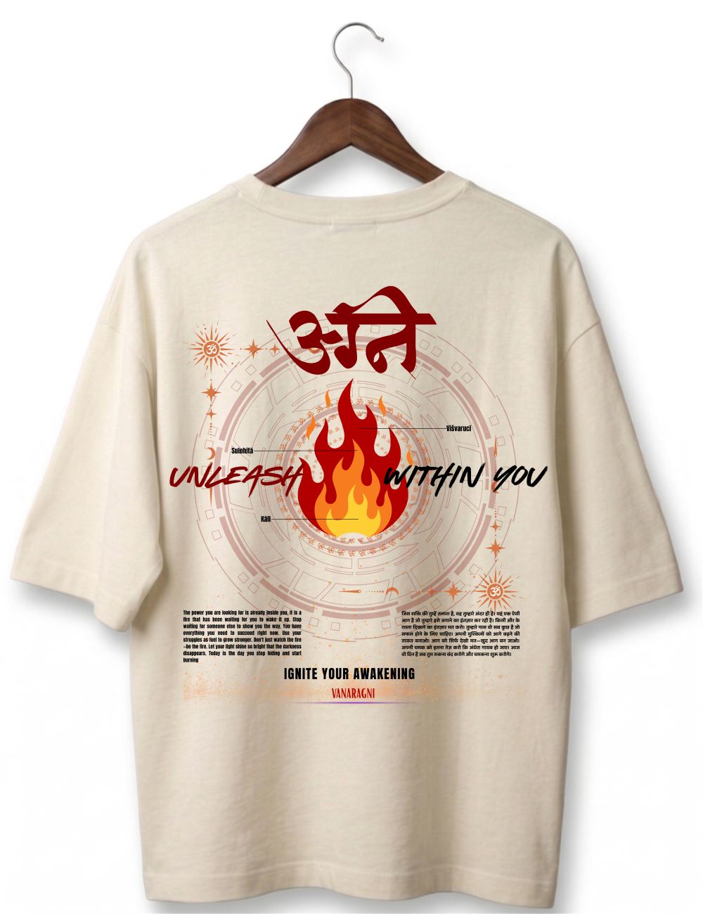 agni tshirt back agni tshirt back