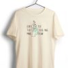 quiet the mind offwhite tshirt