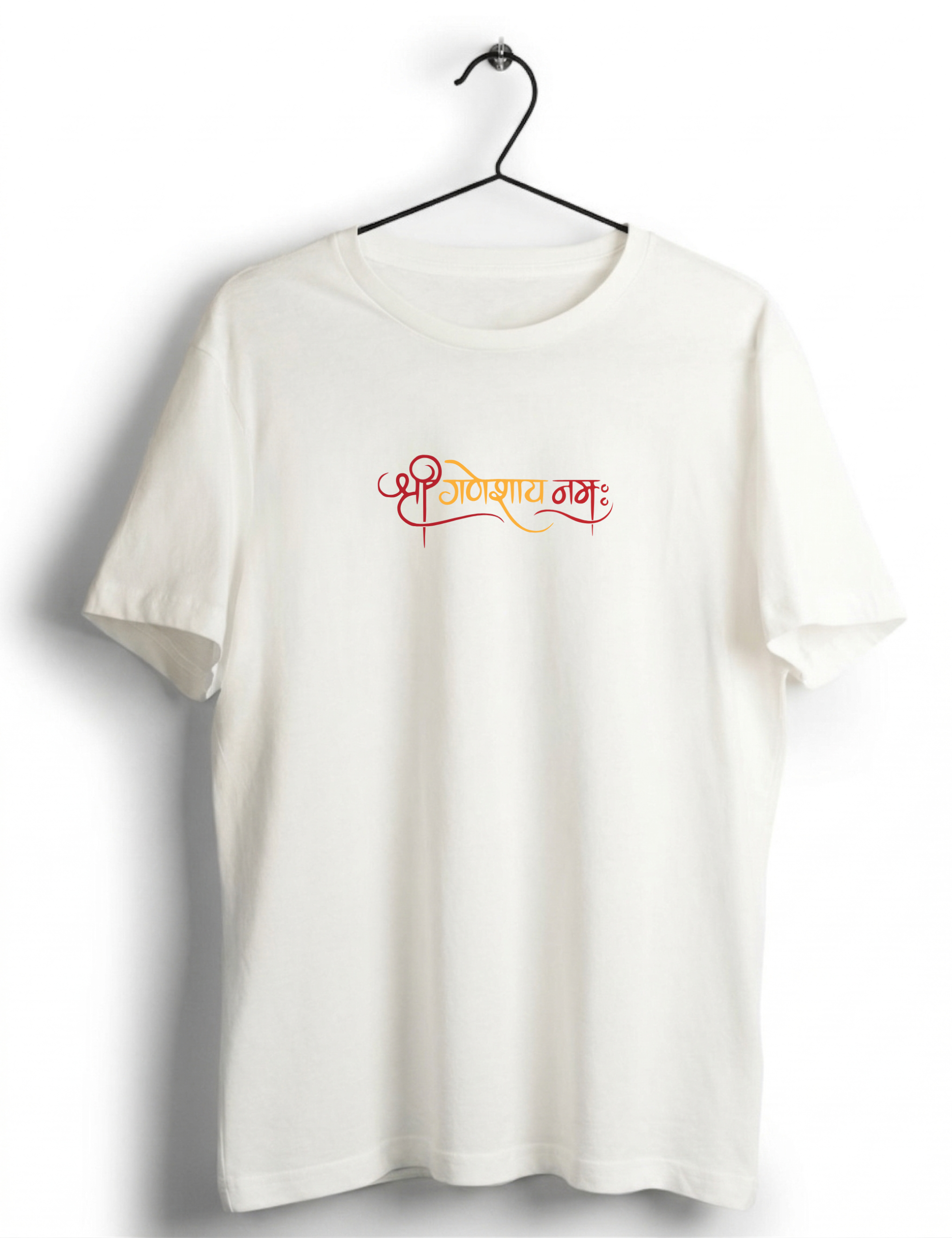Om Ganeshaya Namah Script T-Shirt Om Ganeshaya Namah Script T-Shirt