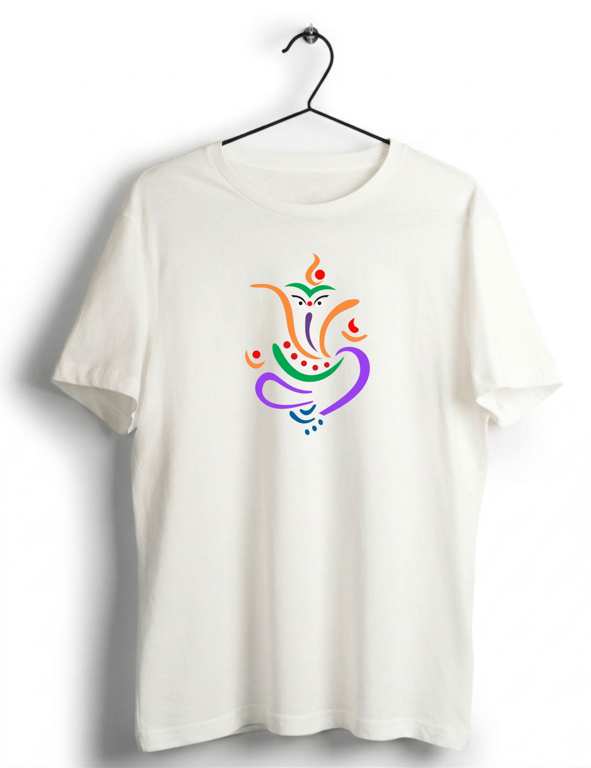 Classic Orange Ganesha T-Shirt Classic Orange Ganesha T-Shirt